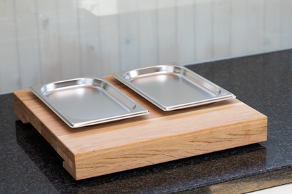 2 Zusatz GN 1/4 Behälter 20mm